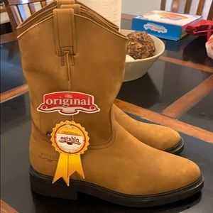 Establo work boots brown leather NWT  size 7.5 US
